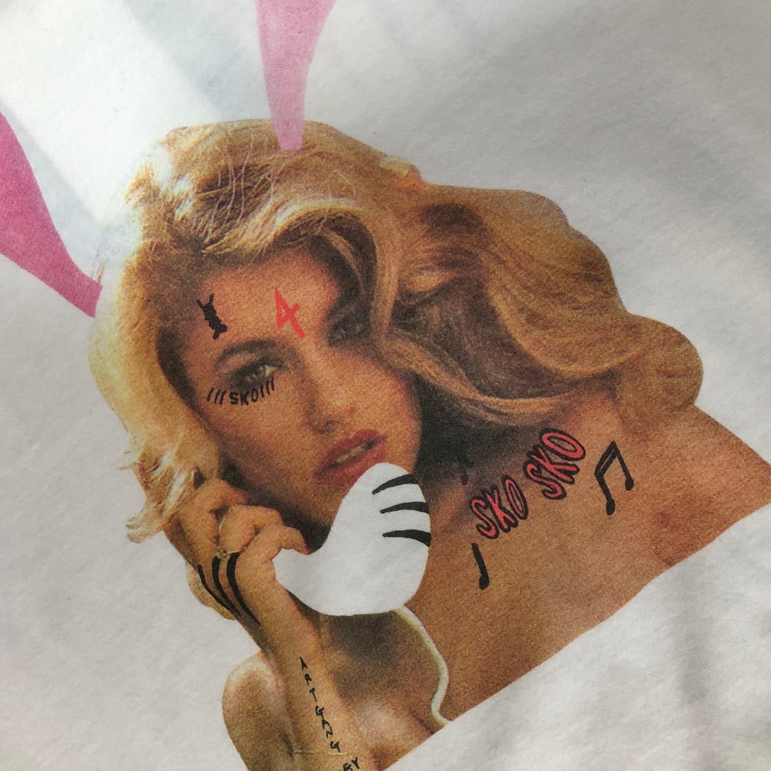 히스테릭 글래머 HYSTERIC GLAMOUR 스콜록트 걸프린팅 반팔티 상품이미지3