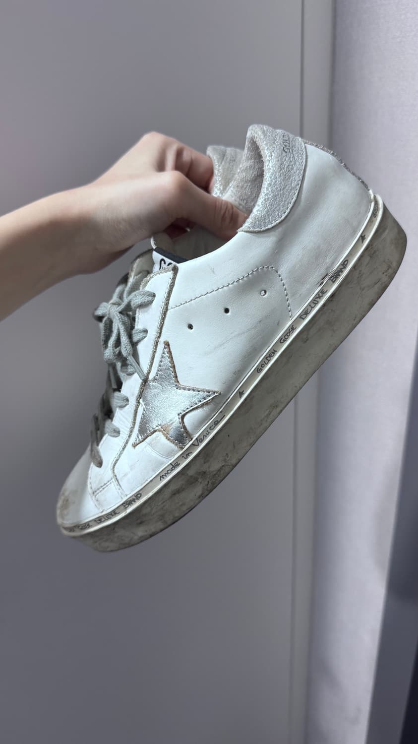 골든구스 하이스타 실버탭 37w 사이즈 상품이미지3