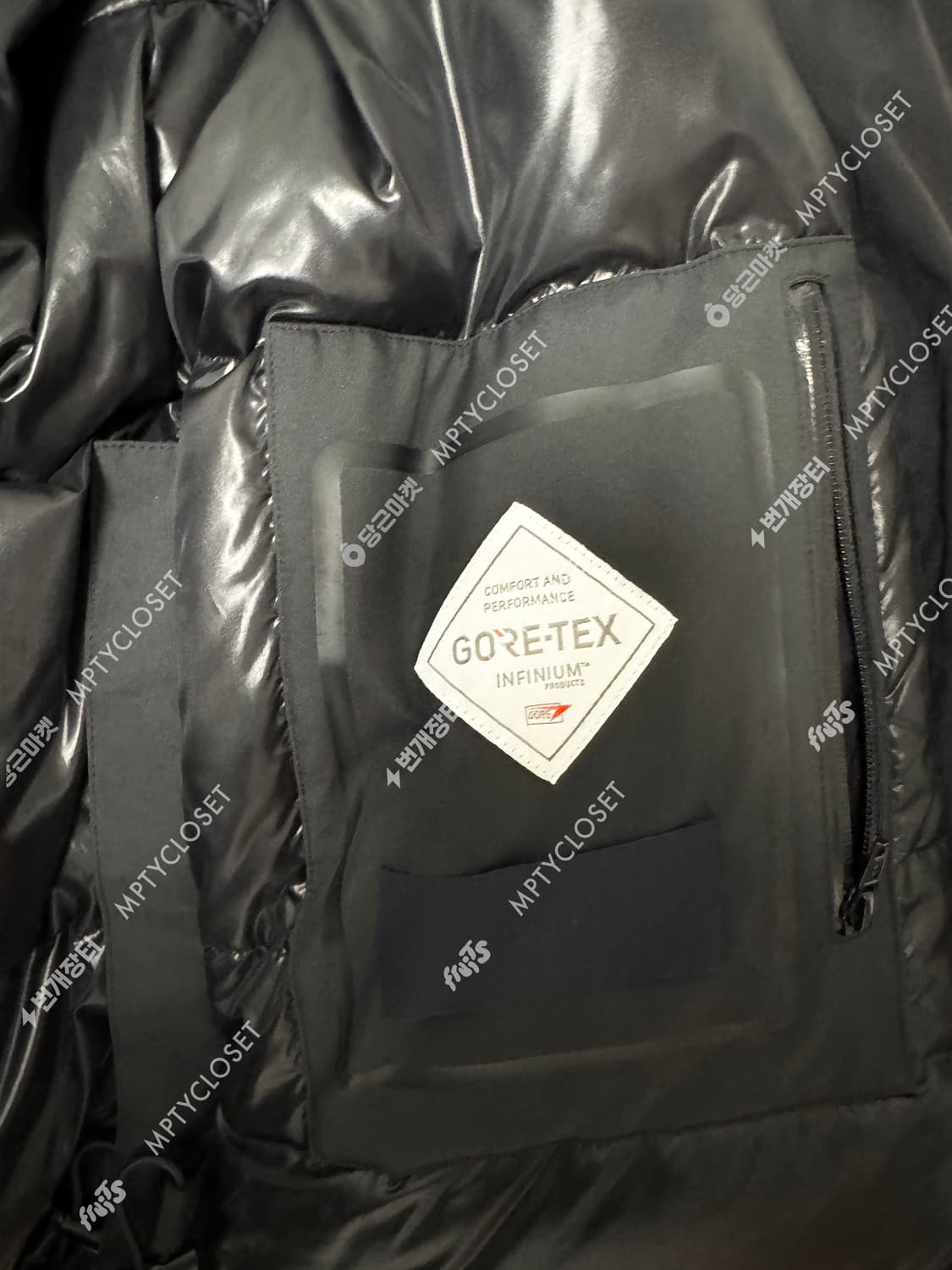 [48] 준지 고어텍스 인피니움 미드렝스 다운 점퍼           상품이미지9