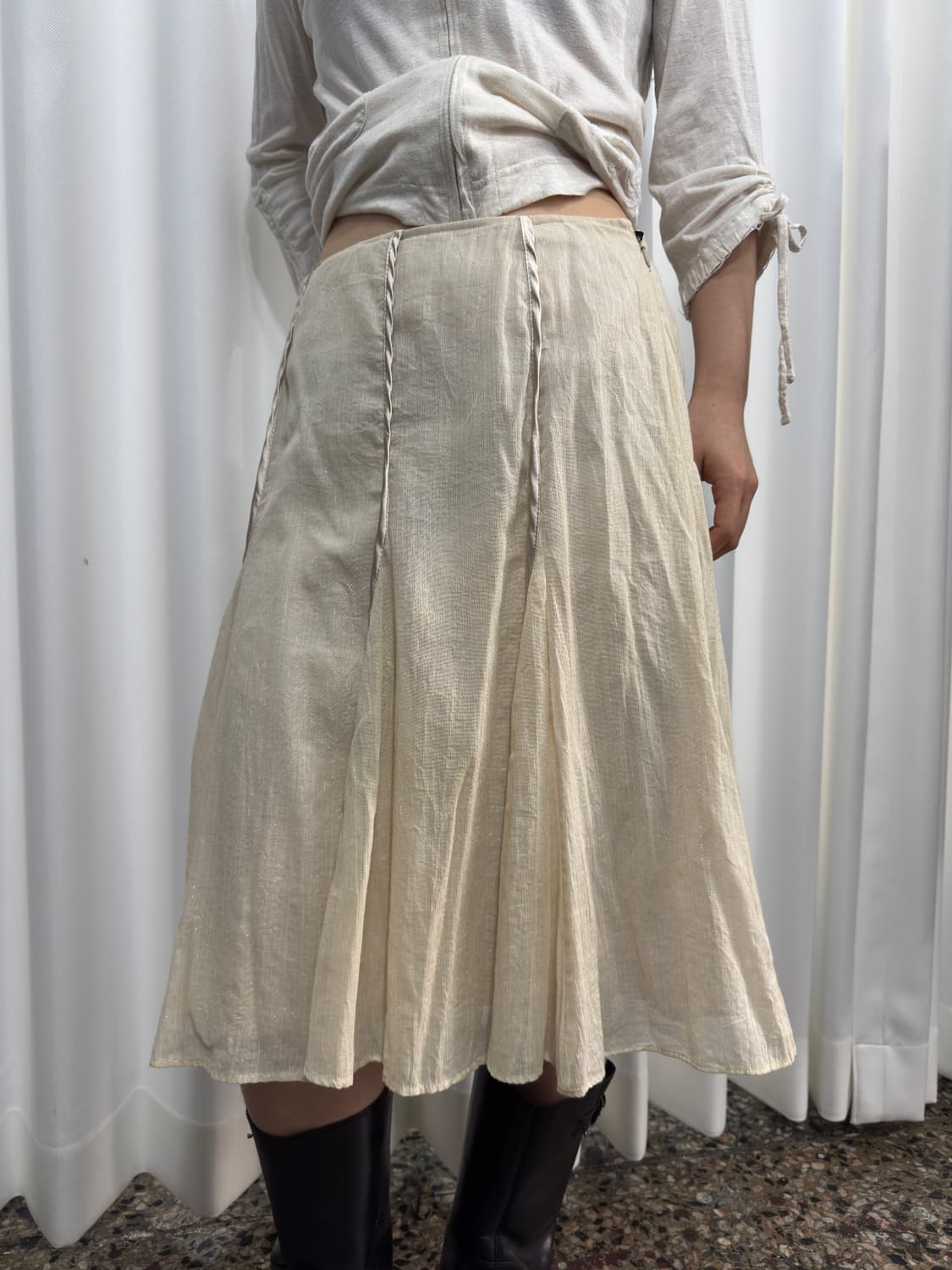 ined glitter design skirt 상품이미지1