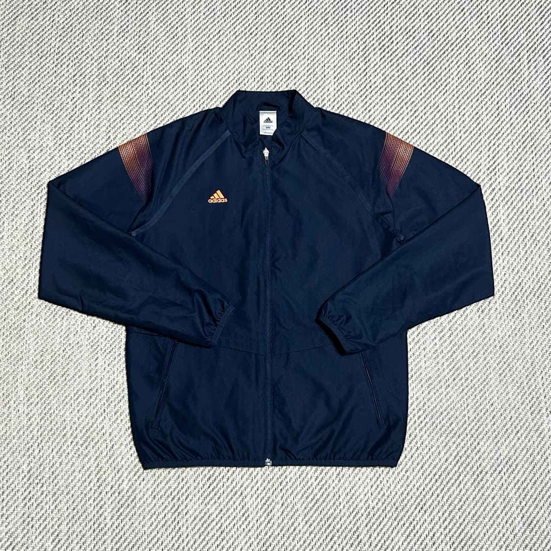 [M] adidas 아디다스 네이비 윈드브레이커 바람막이 자켓 상품이미지1