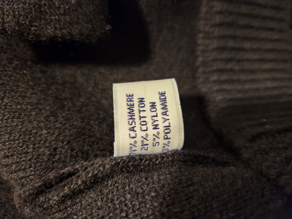 (정품)샤넬 배리 BARRIE 블랙 벨벳캐시미어 자켓가디건 상품이미지10