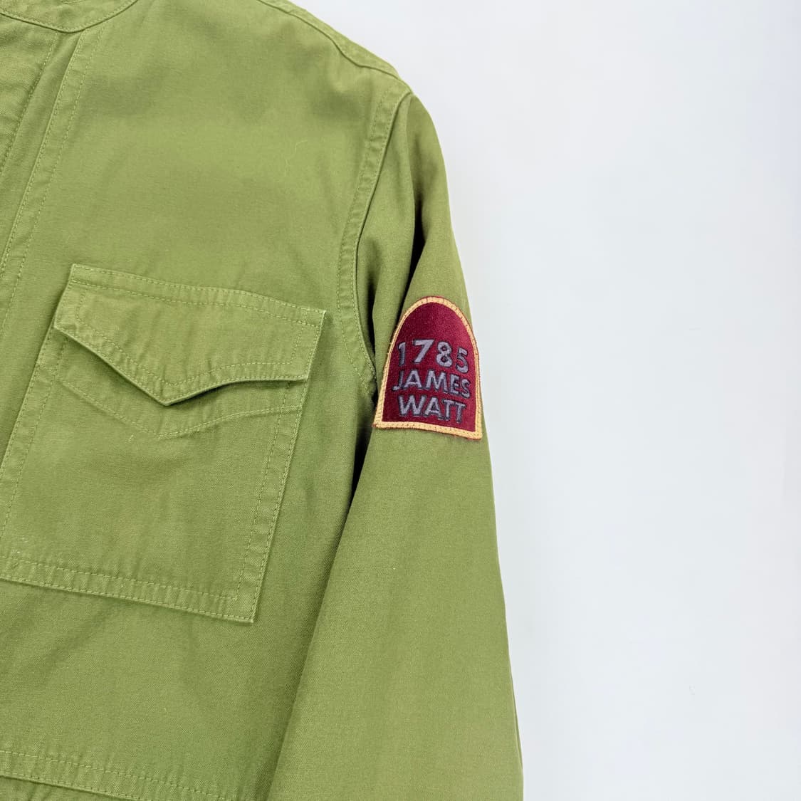 비이커 패치 디테일 필드자켓 상품이미지4