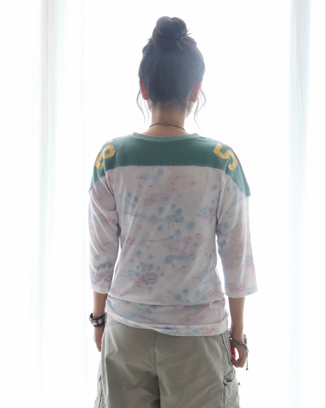 [Kapital] Green Yoke Football T-Shirt 상품이미지7