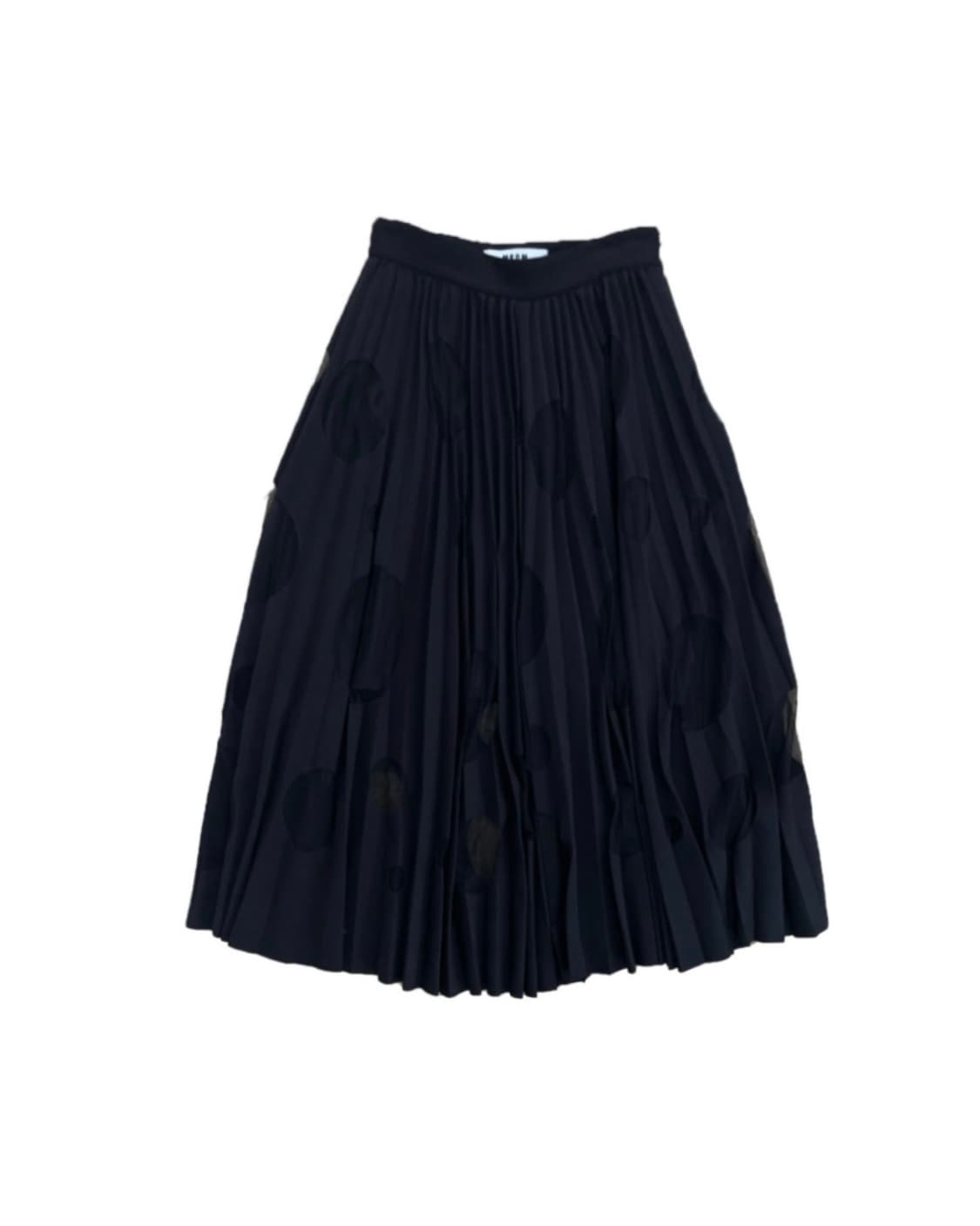 msgm cutout pleats skirt 상품이미지4