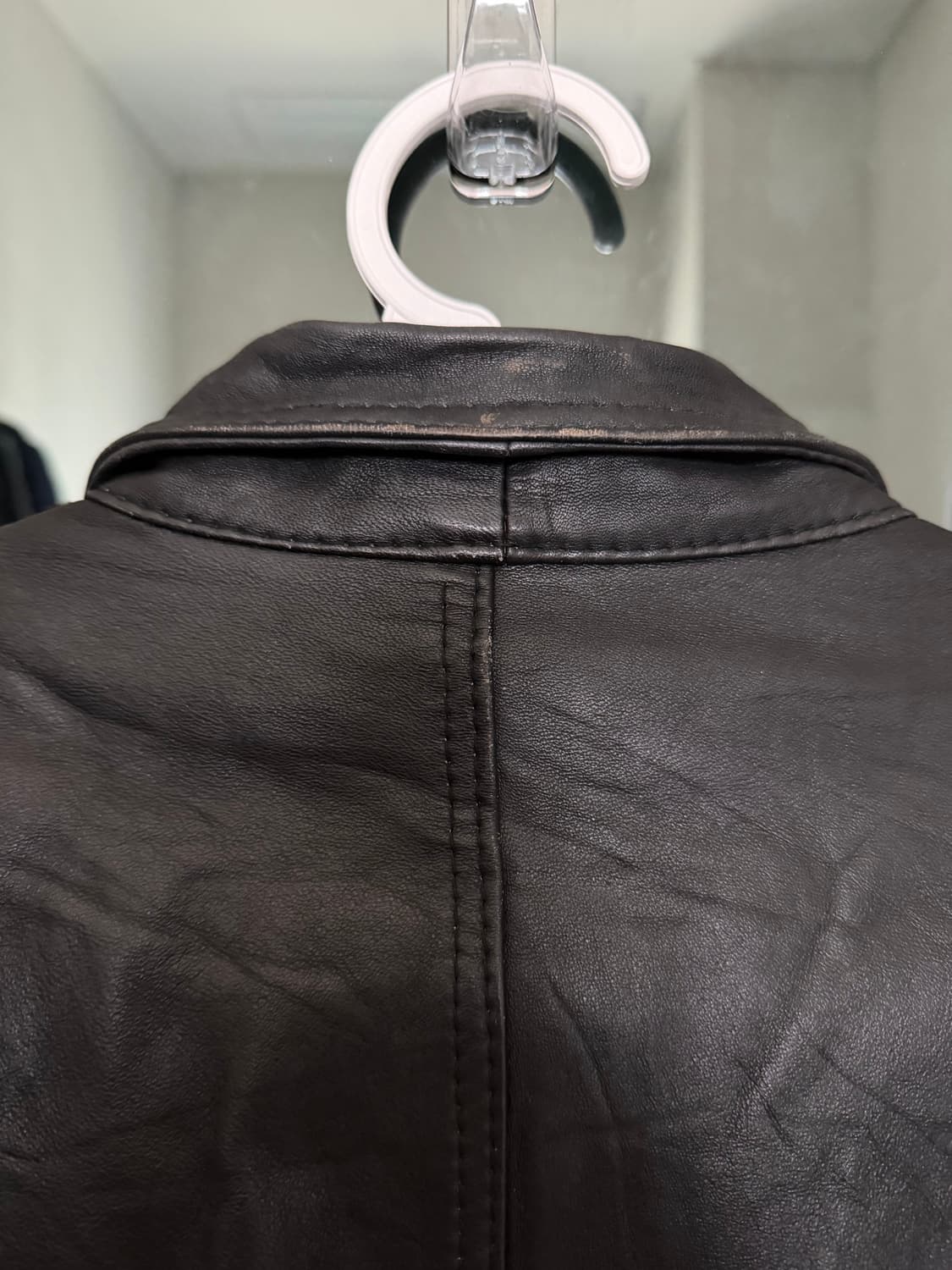 빈티지 레더 자켓 상품이미지4