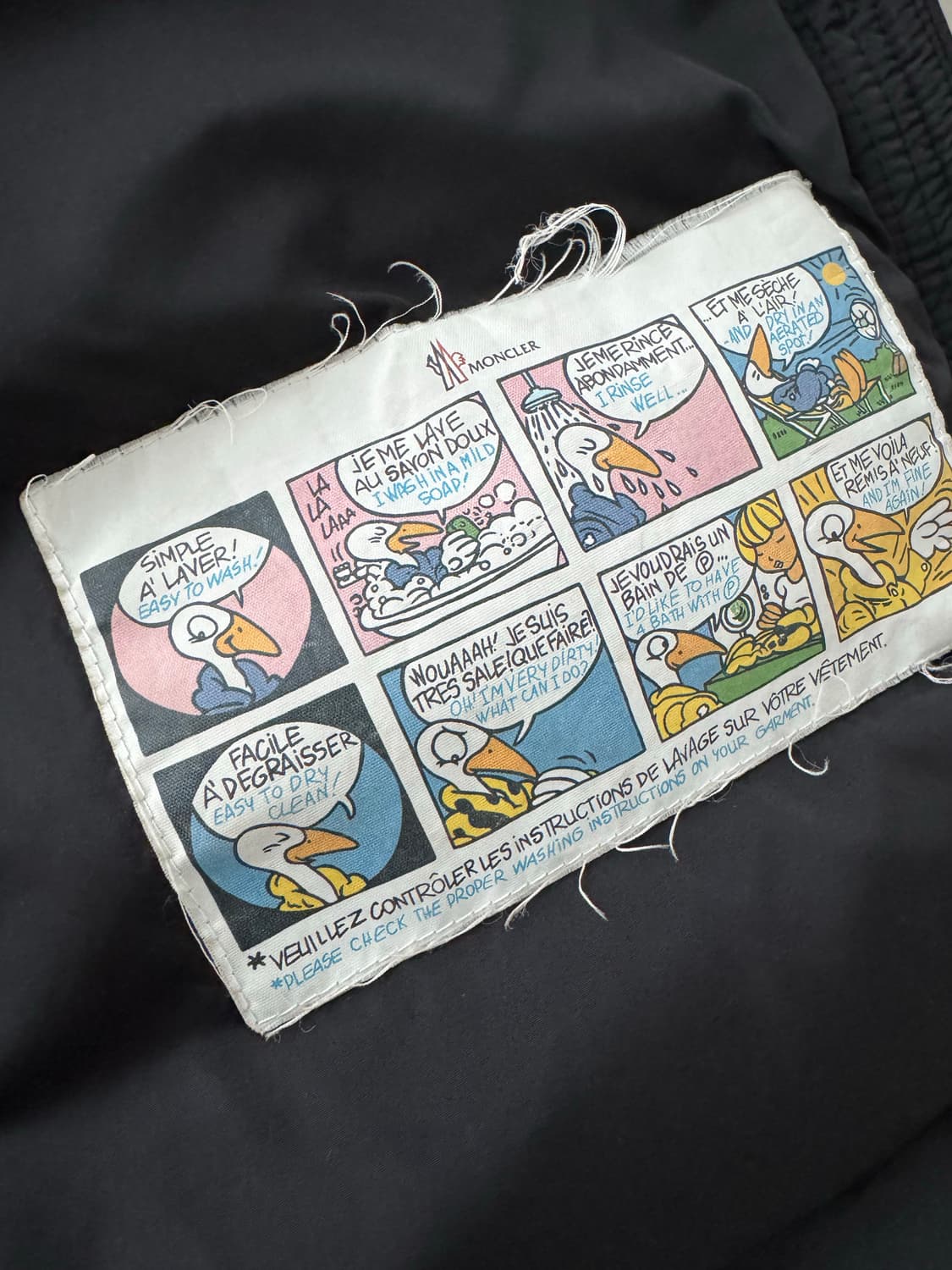 정품 몽클레어 클로에 블랙패딩(구형지퍼) 상품이미지5