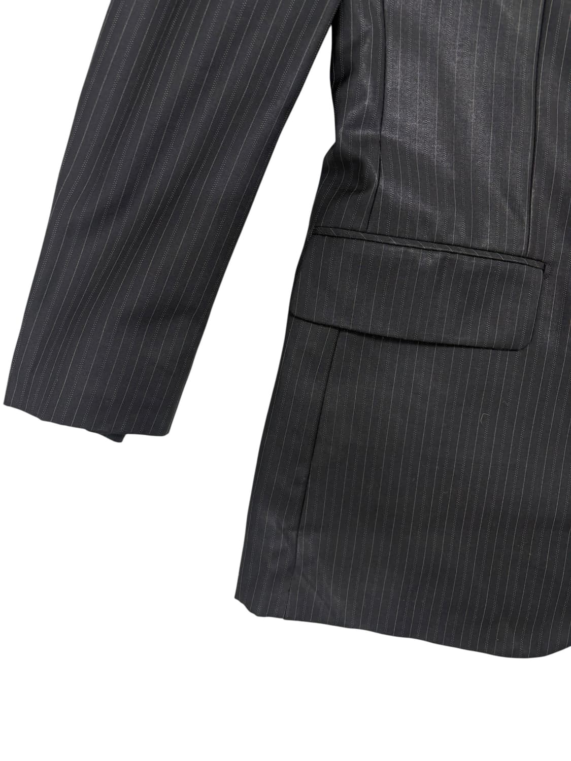 지방시 스트라이프 블랙 자켓 상품이미지3