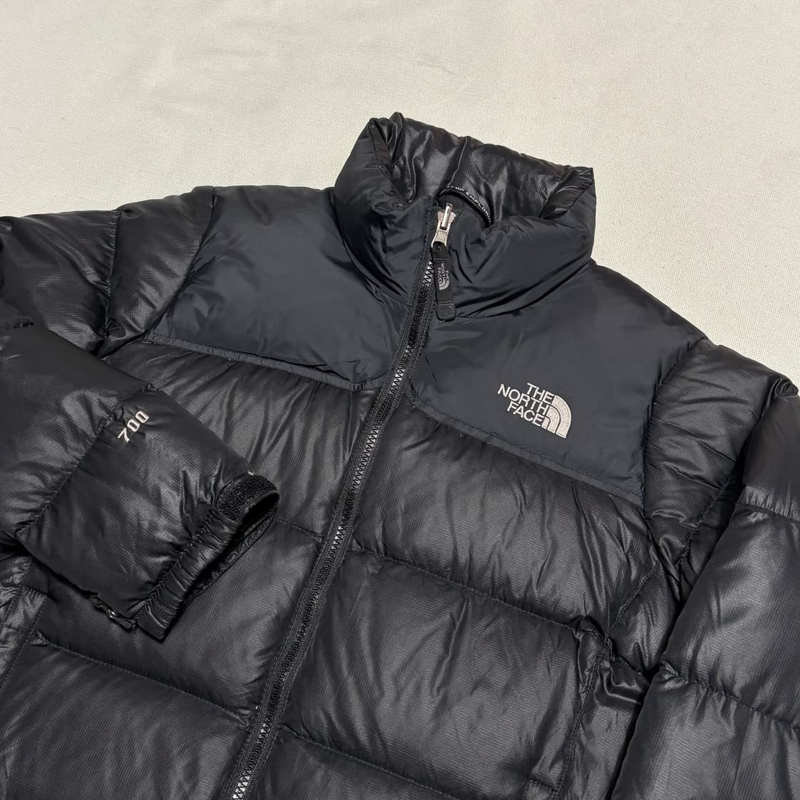 80 노스페이스 여성용 700 눕시 블랙 패딩 상품이미지1