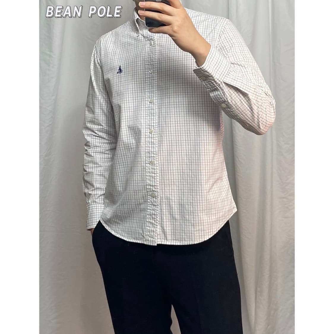 [95] 빈폴 체크셔츠 (새상품급) 상품이미지2