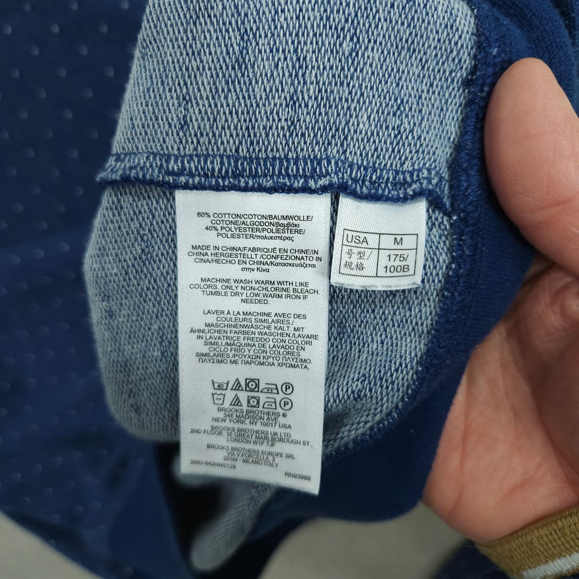 브룩스브라더스 맨투맨 M 상품이미지5