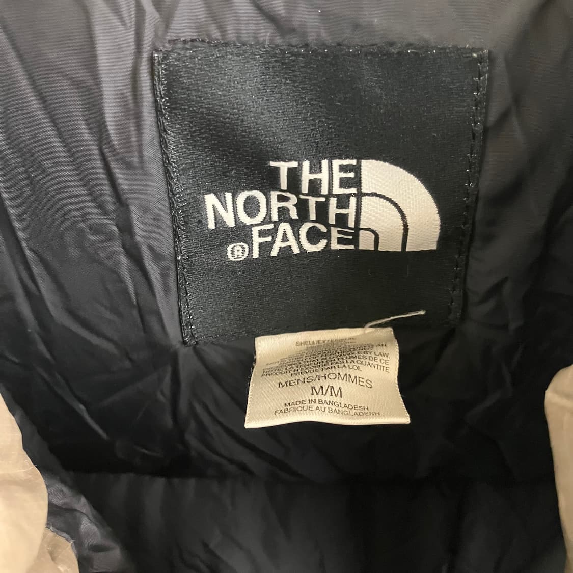 90's 노스페이스 700 센터 로고 레트로 눕시 패딩 M 상품이미지3