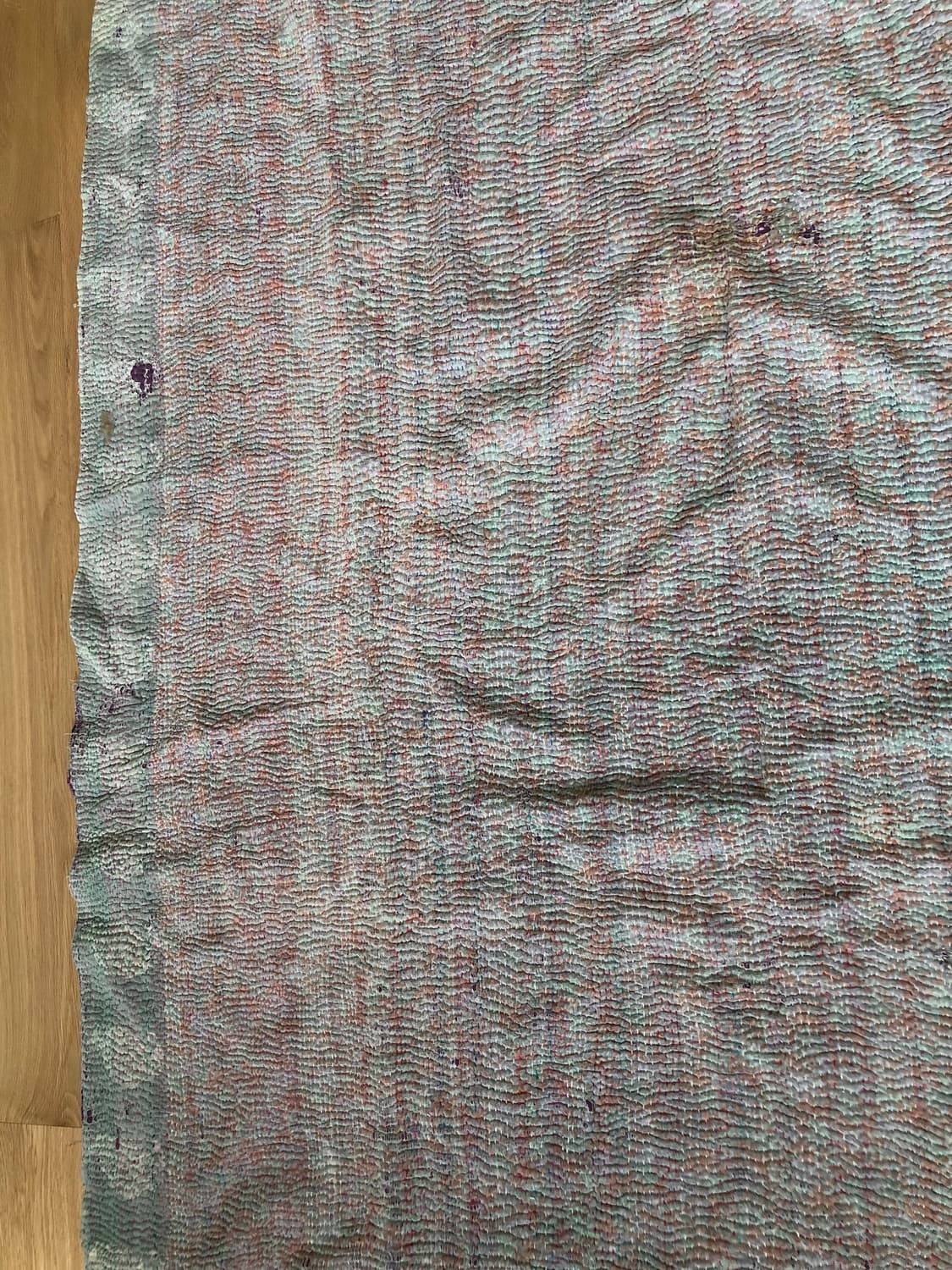 [직수입] 빈티지 인도 패브릭 커버렛 러그 이불 블랭킷 상품이미지10