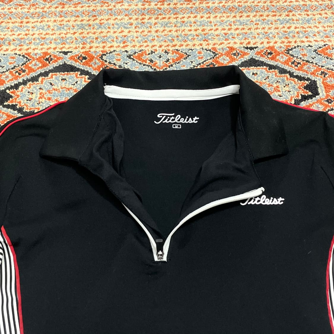 타이틀리스트 블랙 골프 티셔츠 여성M 상품이미지3