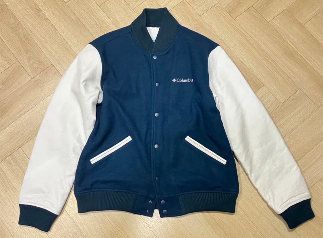 컬럼비아 소가죽 야구점퍼 바시티 상품이미지1