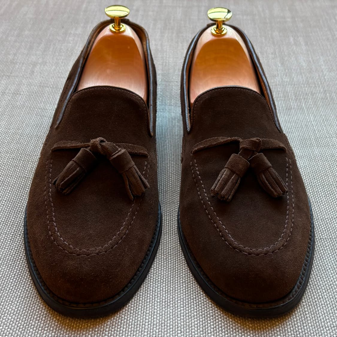 [280] Loake LINCOLN 브라운 스웨이드 태슬 로퍼 상품이미지2