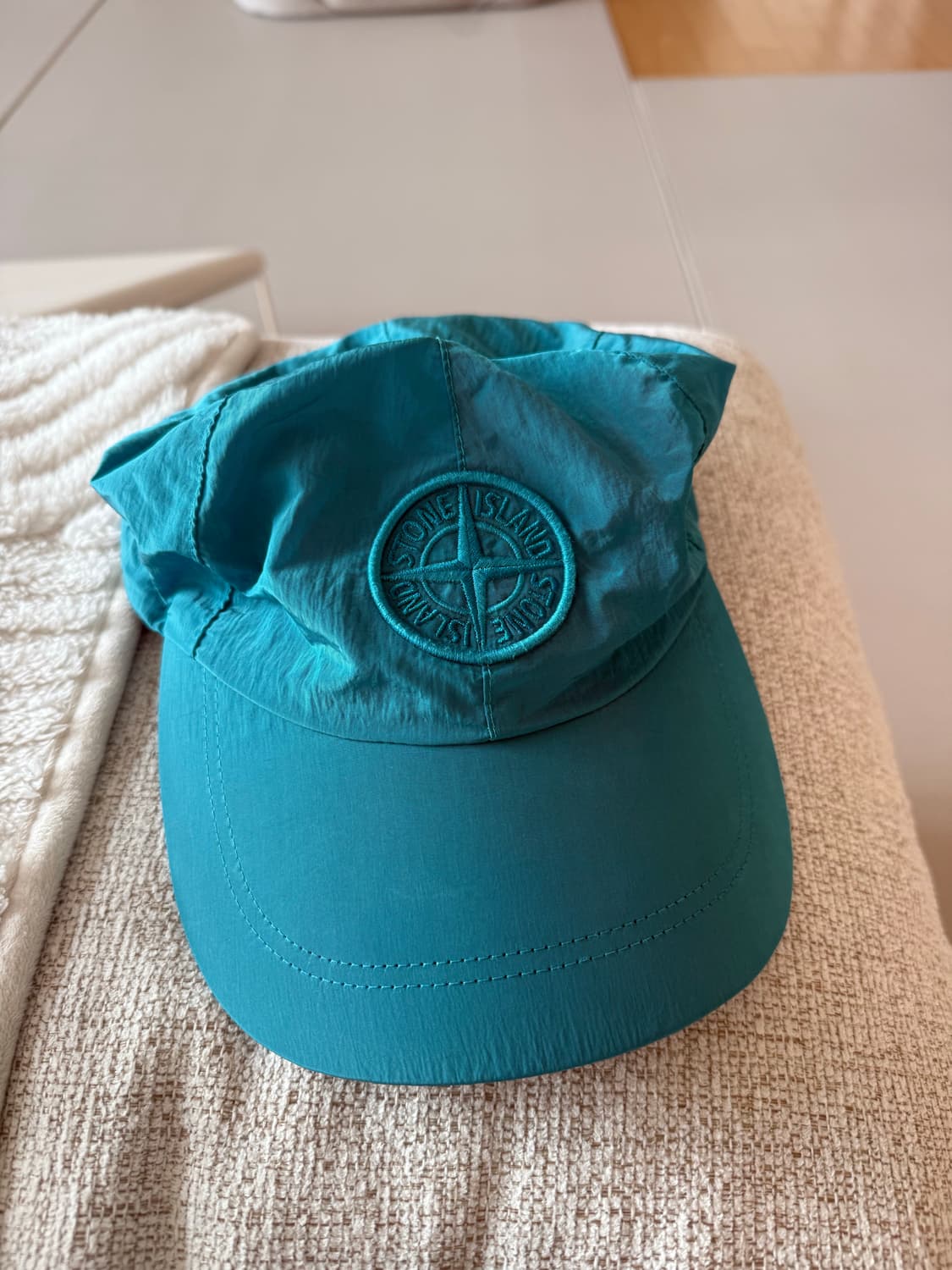 스톤아일랜드 나일론 매탈릭 볼캡 상품이미지1