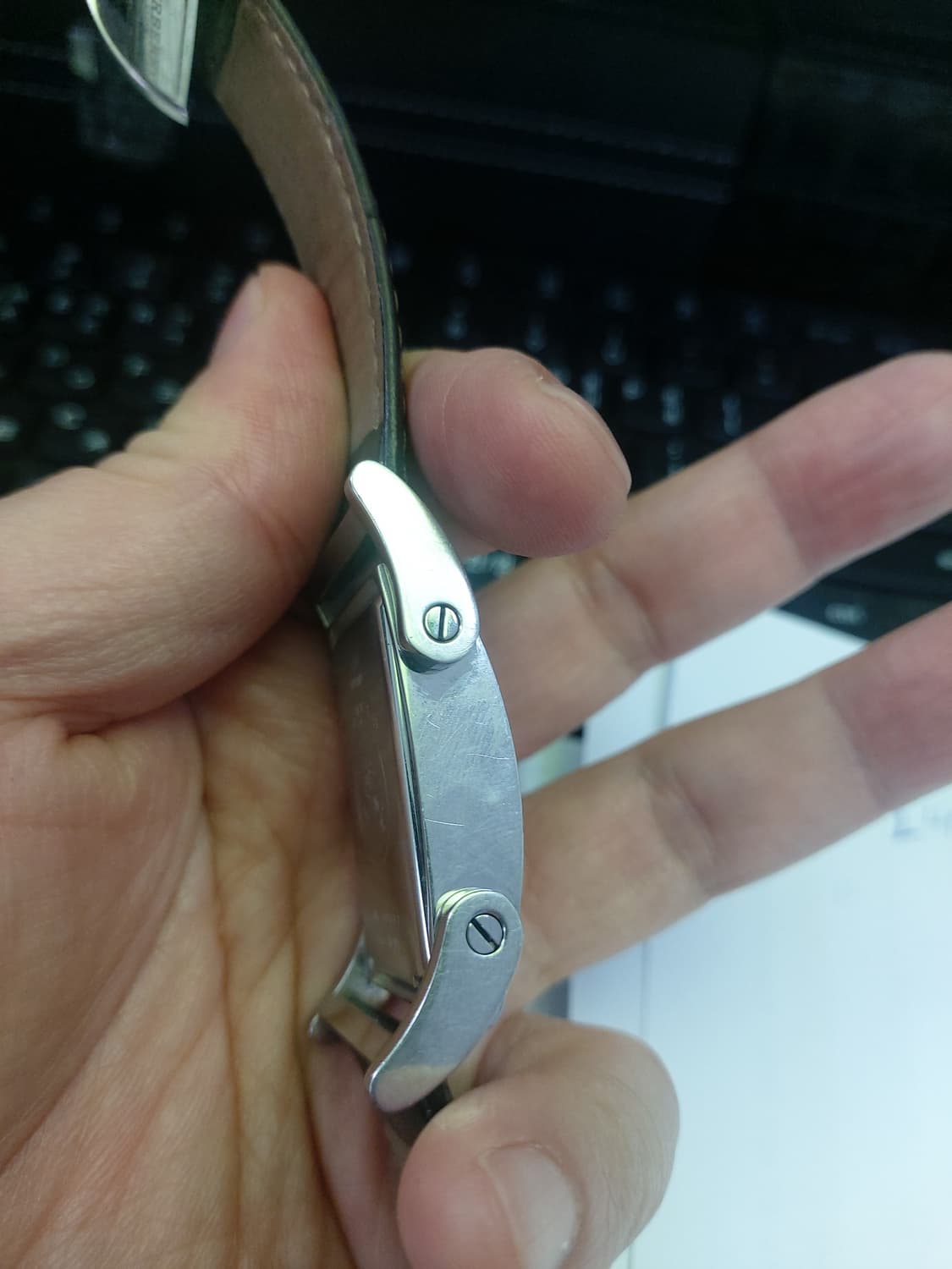 버버리 남성 가죽 시계 상품이미지3