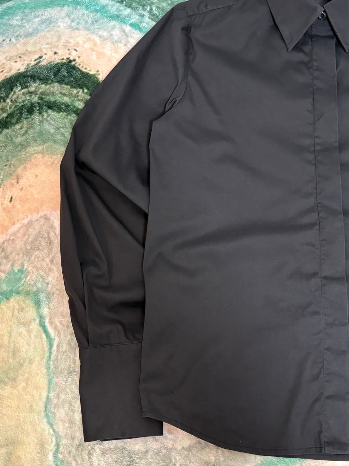 펜디 히든 버튼 드레스 셔츠 상품이미지3