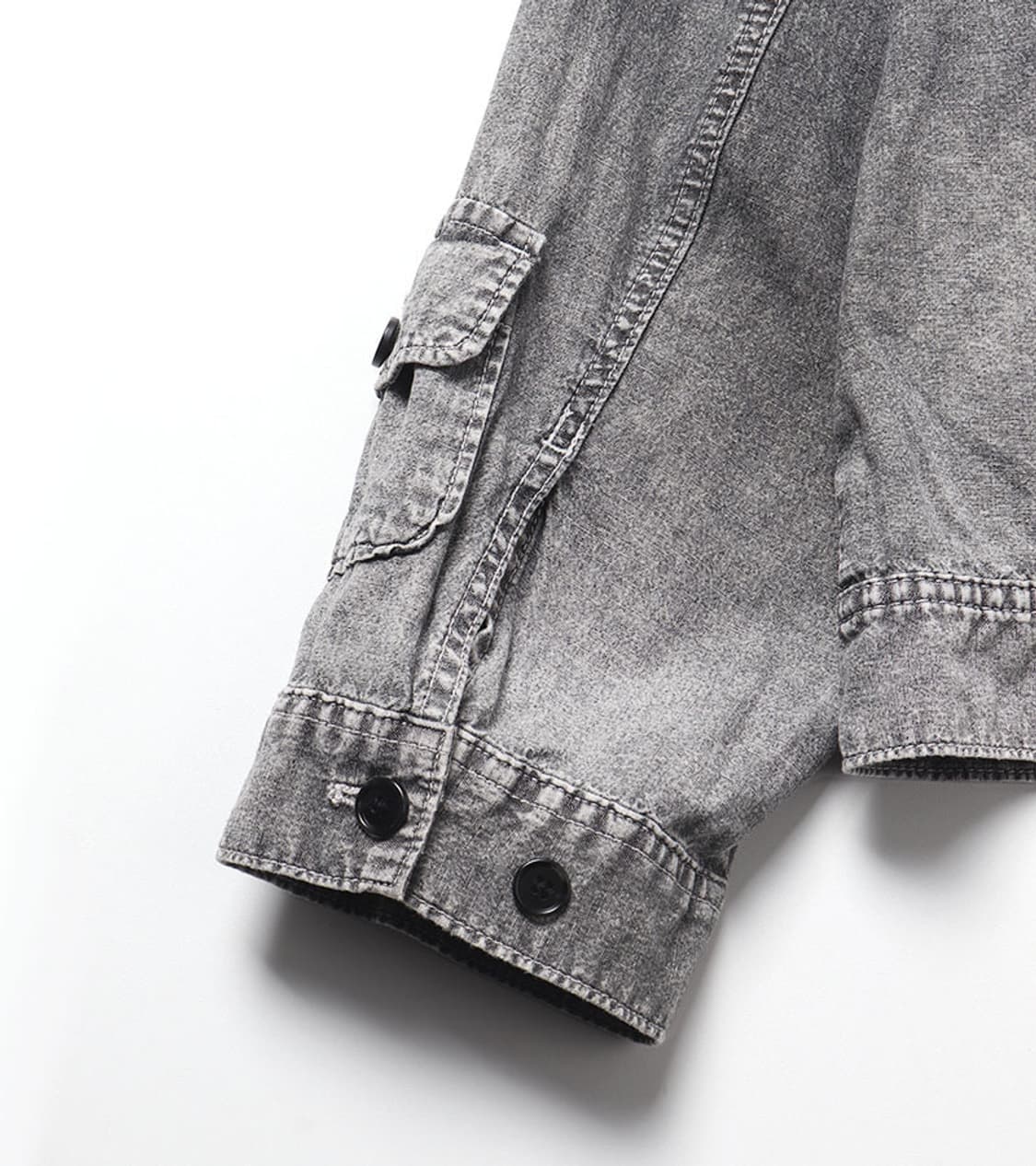 KOOI - 24FW VINTAGE WASH CHAMBRAY JACKET 상품이미지10