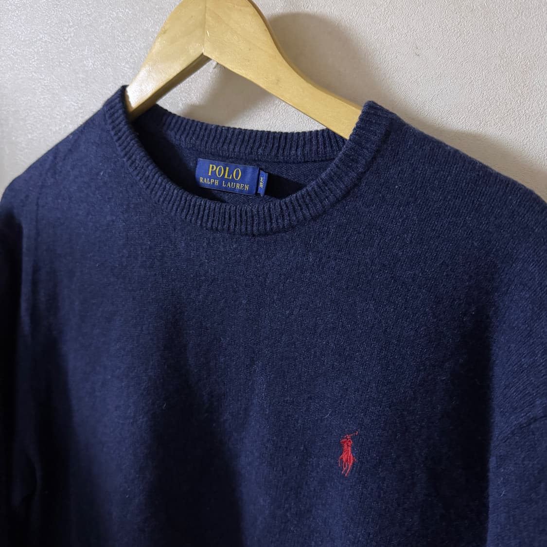 폴로 랄프로렌 울 니트 네이비 XL (남성 105정도) 상품이미지2