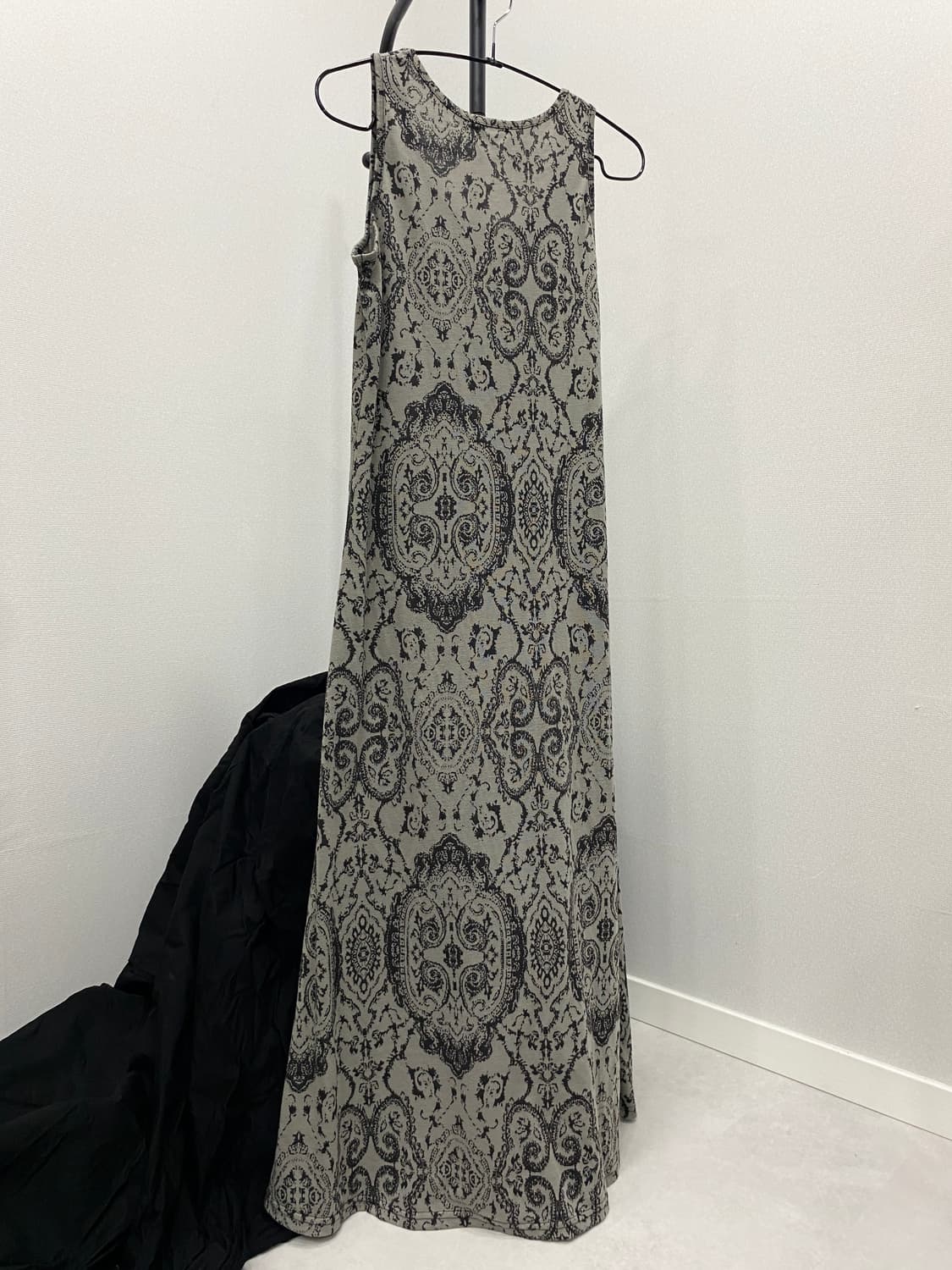 Baroque Ornament Maxi Dress 상품이미지4