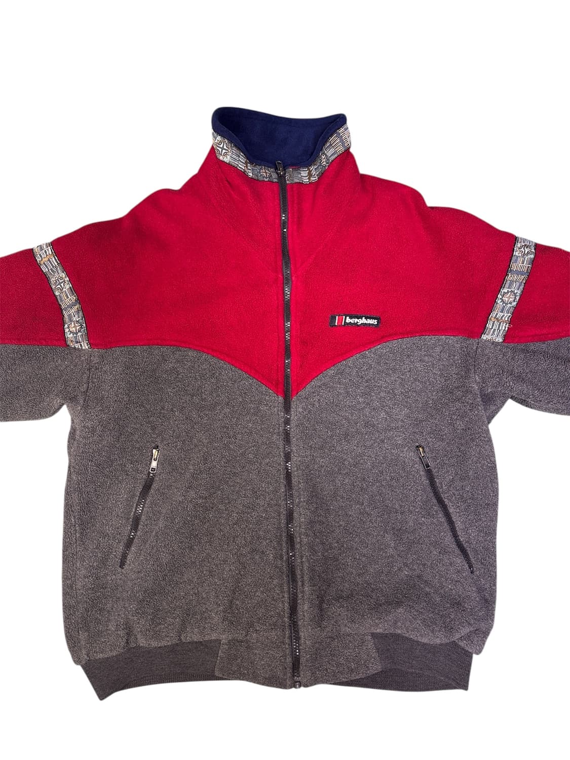 빈티지 8090s 버그하우스 Berghaus 집업플리스 M 상품이미지1