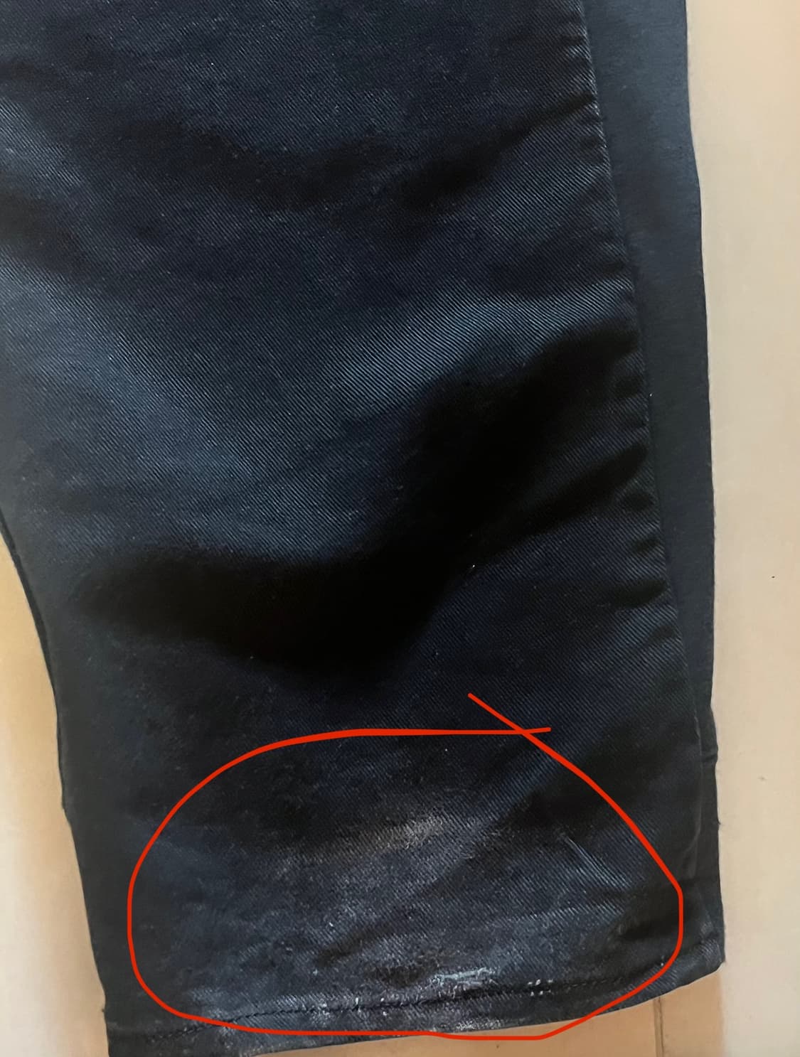 블레스 나이키 오버조깅 진 블랙 (S) 상품이미지6