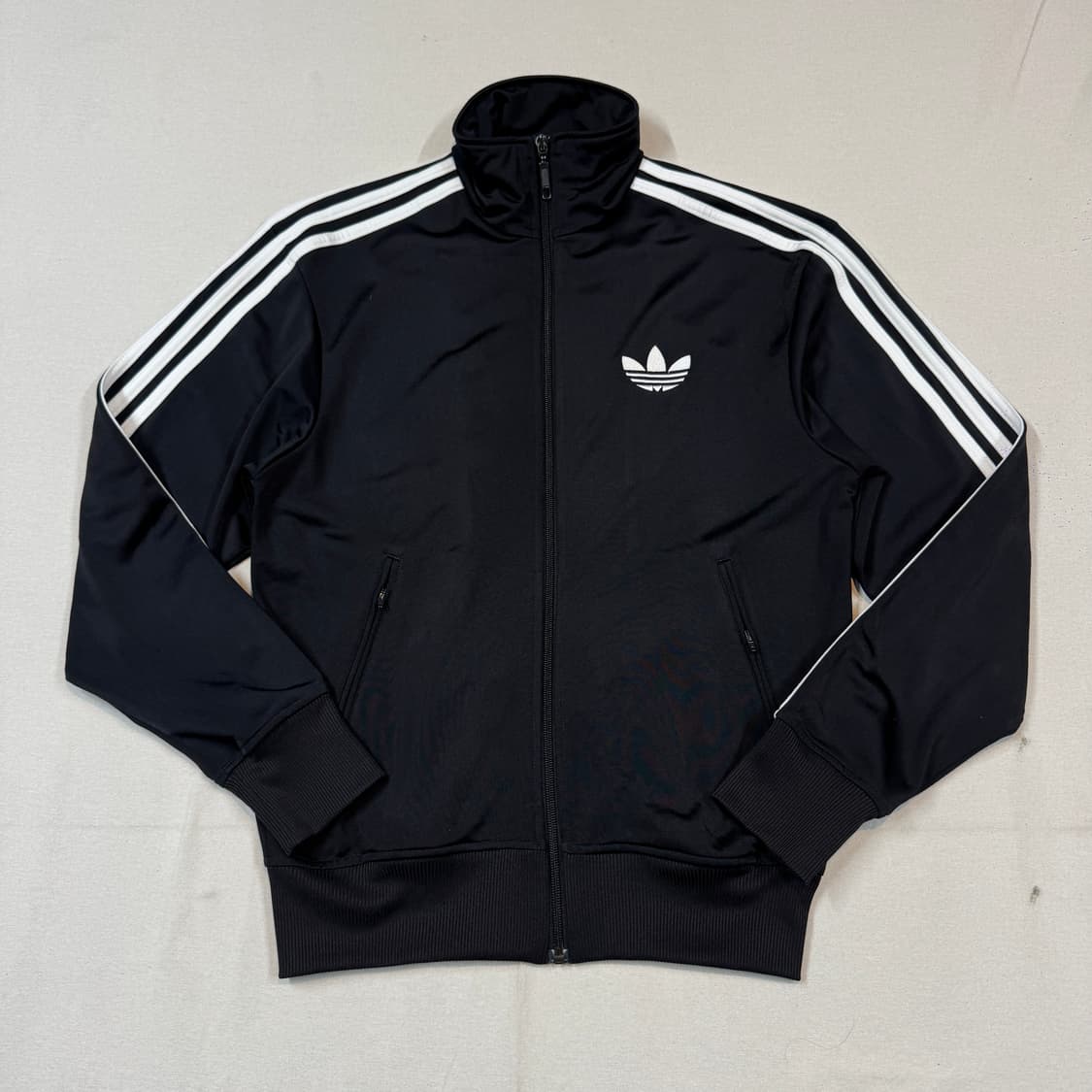 85) 아디다스 파이어버드 삼선 져지 트랙탑 집업 블랙 A90 상품이미지1