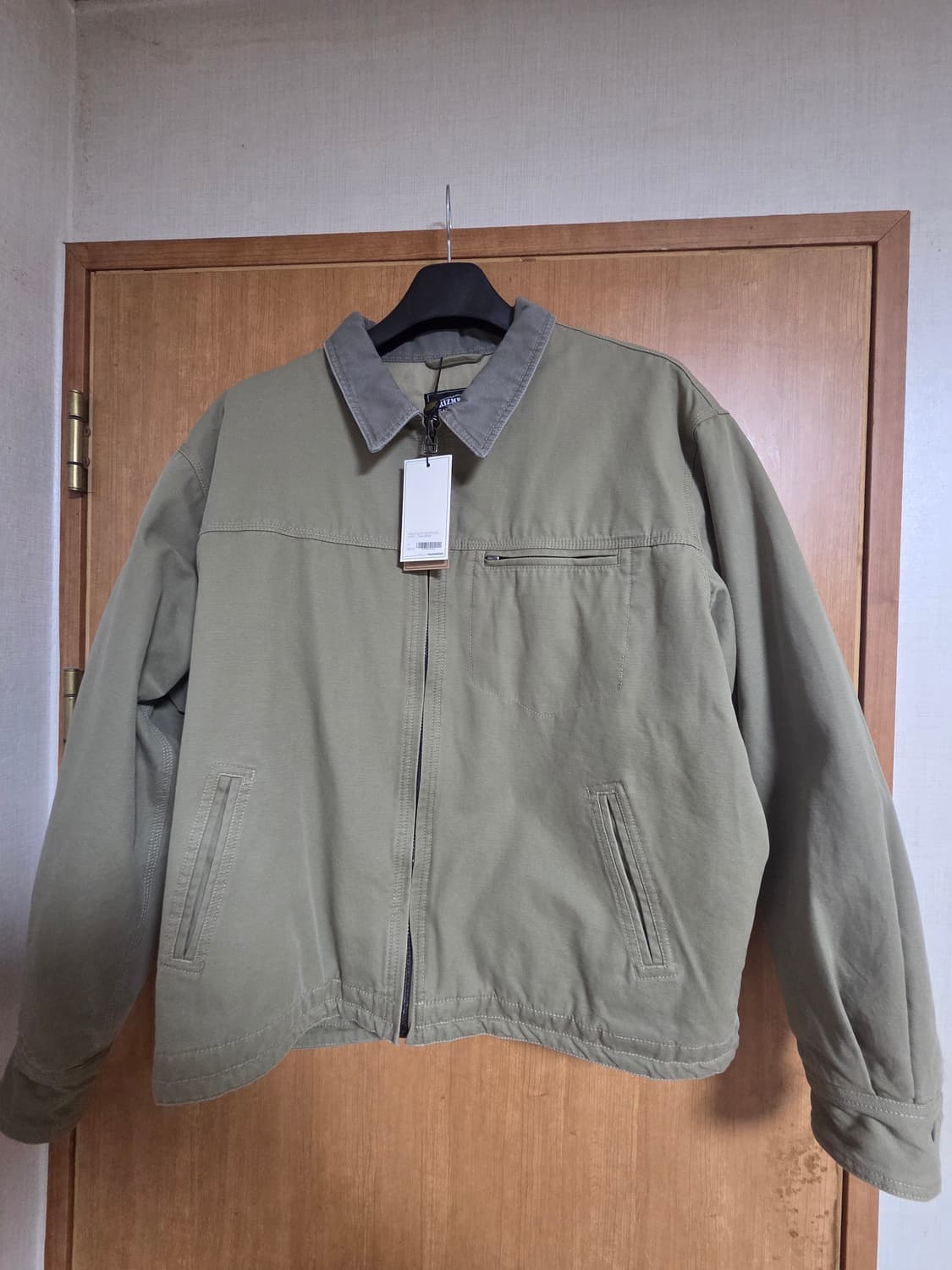 프리즘웍스 정글 클로스 디스트로이드 자켓 (카키 베이지) XL 사이즈 상품이미지1