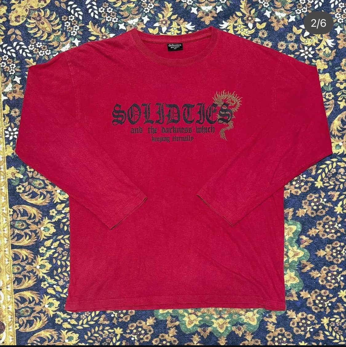 [재패니즈]DefectiveStruct 드래곤트라이벌 롱슬리브 상품이미지2