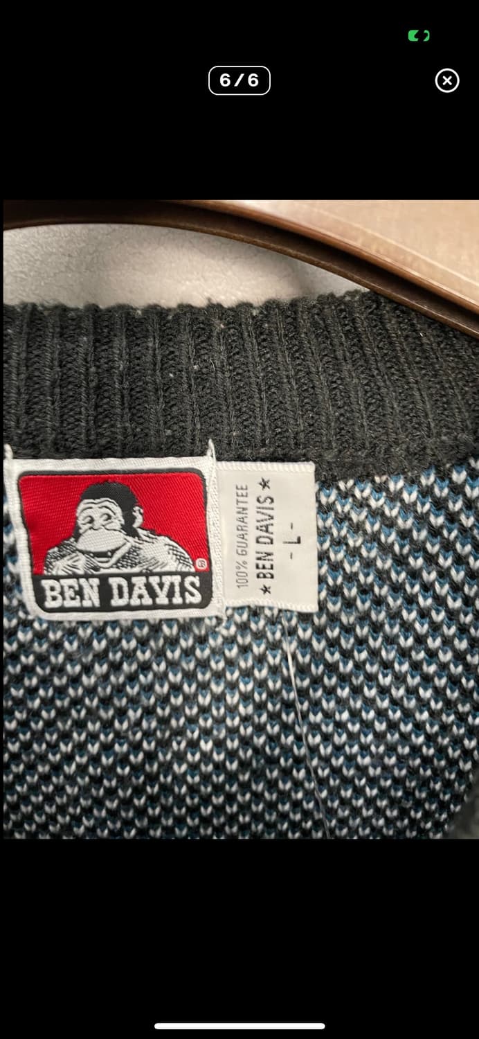 벤데이비스 화이트라벨 세미오버니트 A3332 상품이미지6