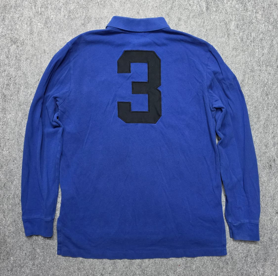 폴로 랄프로렌 럭비 커스텀핏 빅포니 pk 카라 긴팔티 L 상품이미지2