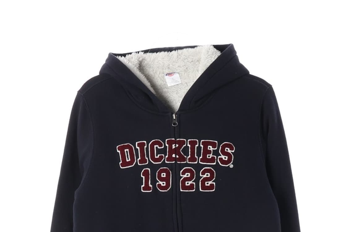 디키즈 1922 네이비 양털 안감 후드집업 XL 160 상품이미지4