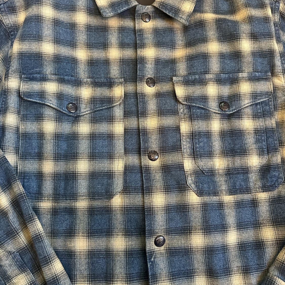 90s RRL 더블알엘 플란넬 체크 오버셔츠 상품이미지2