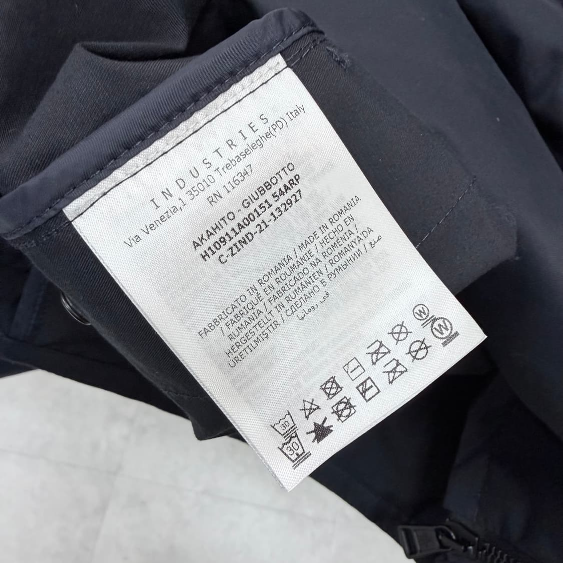 [S급/7] 몽클레어 아카히토 오버셔츠 바람막이 자켓 블랙 상품이미지6