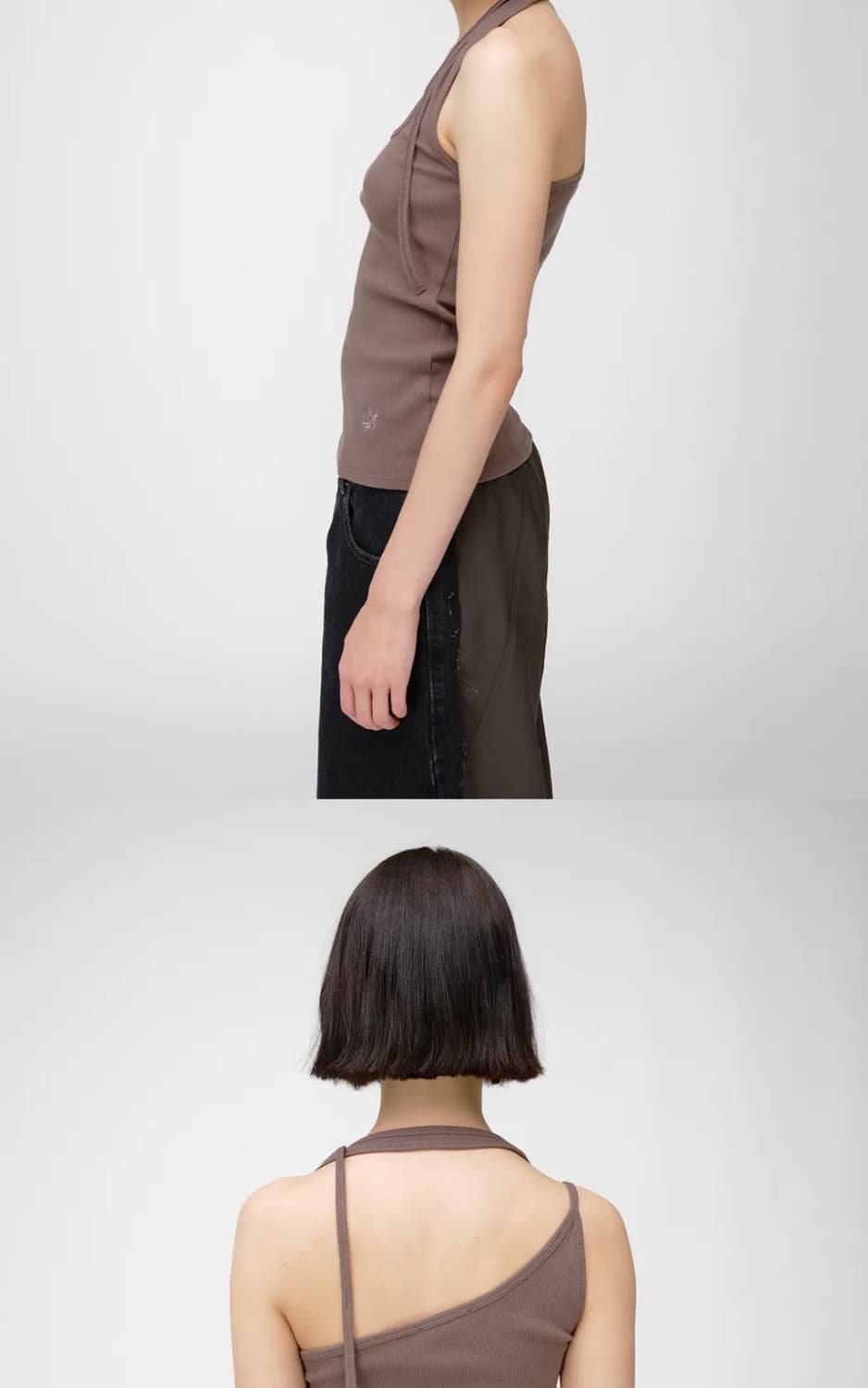 Devil halter tank (espresso) 상품이미지3