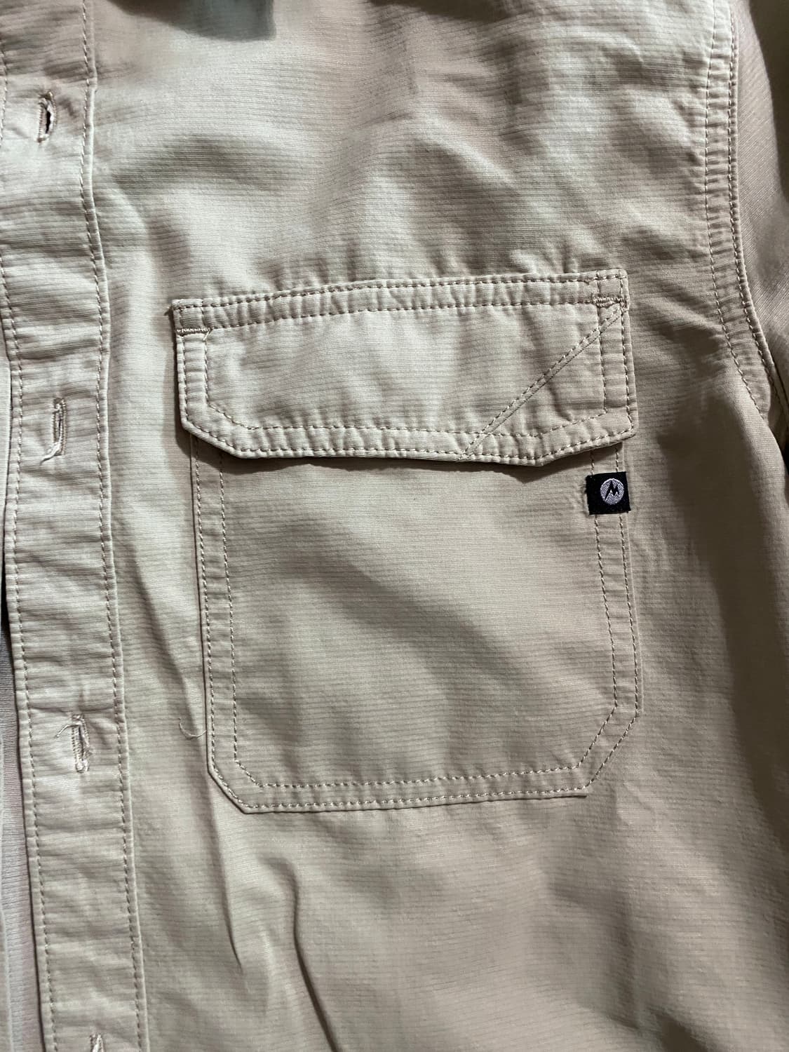 마모트 베이지 아웃도어 남방 S (95) 상품이미지3