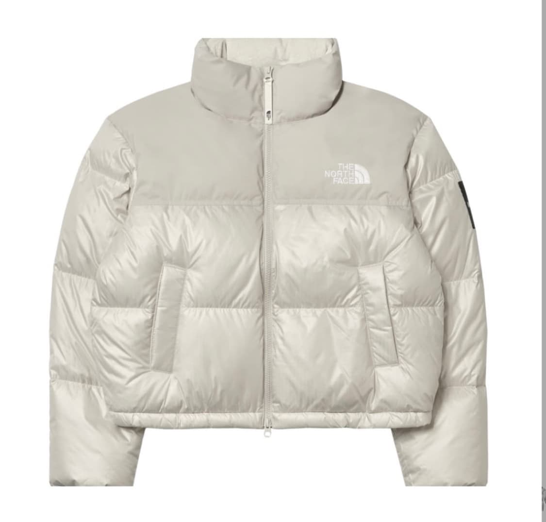 M 노스페이스 화이트라벨 눕시 다운 자켓 크림베이지 패딩 상품이미지1