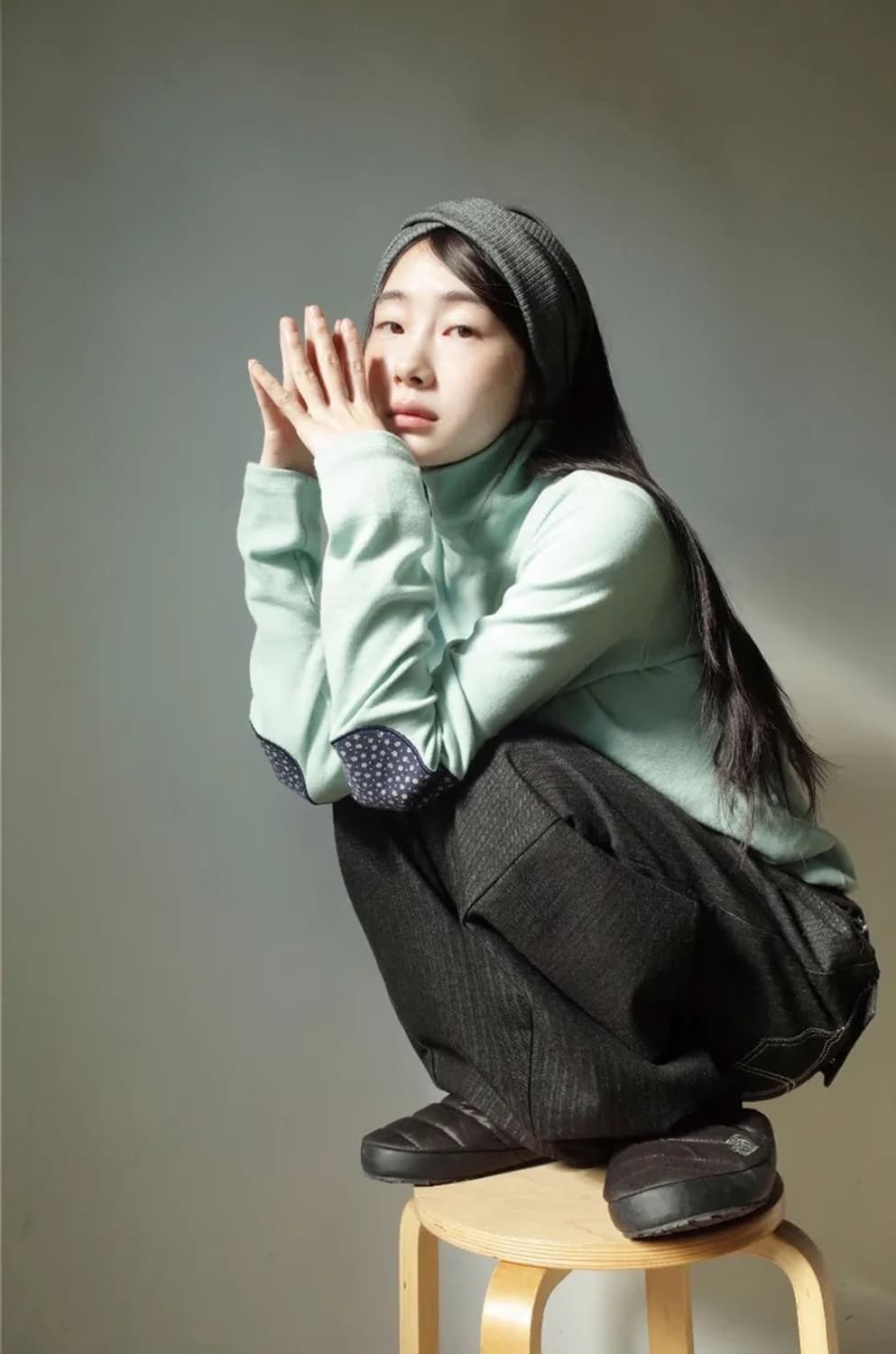 김아홉 daisy patch pola T (mint) 상품이미지1