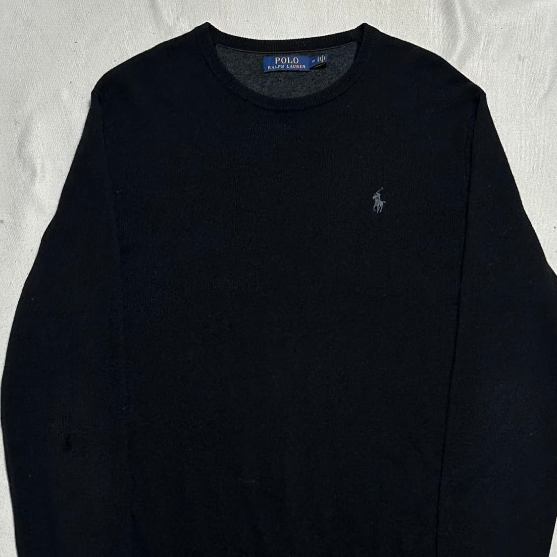 M 폴로랄프로렌 블랙 울 니트 상품이미지1