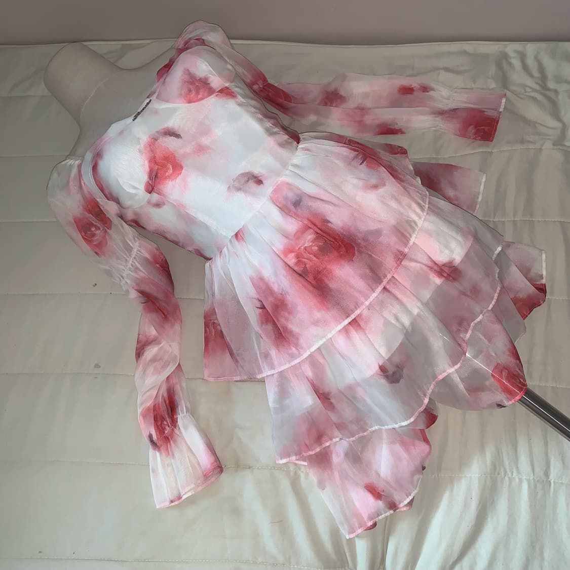 빈티지 원피스 플라워 원피스 페어리 원피스 모리 원피스 매쉬 원피스 상품이미지2