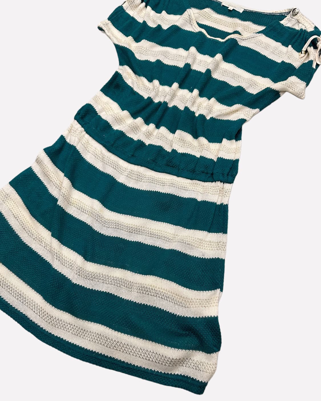 stripe shirring knit dress 상품이미지3