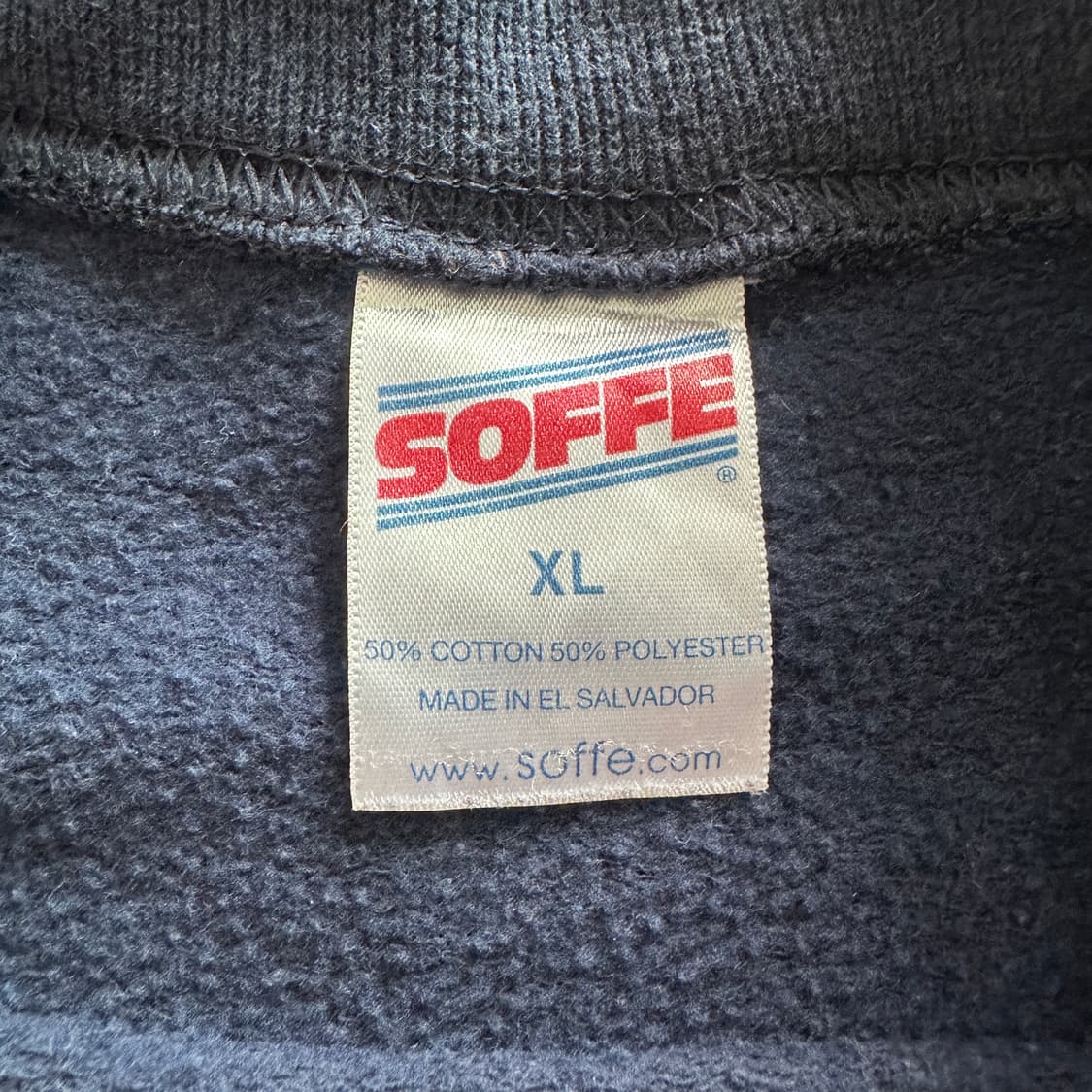 SOFFE 소피 미해군 NAVY 맨투맨 XL 상품이미지5