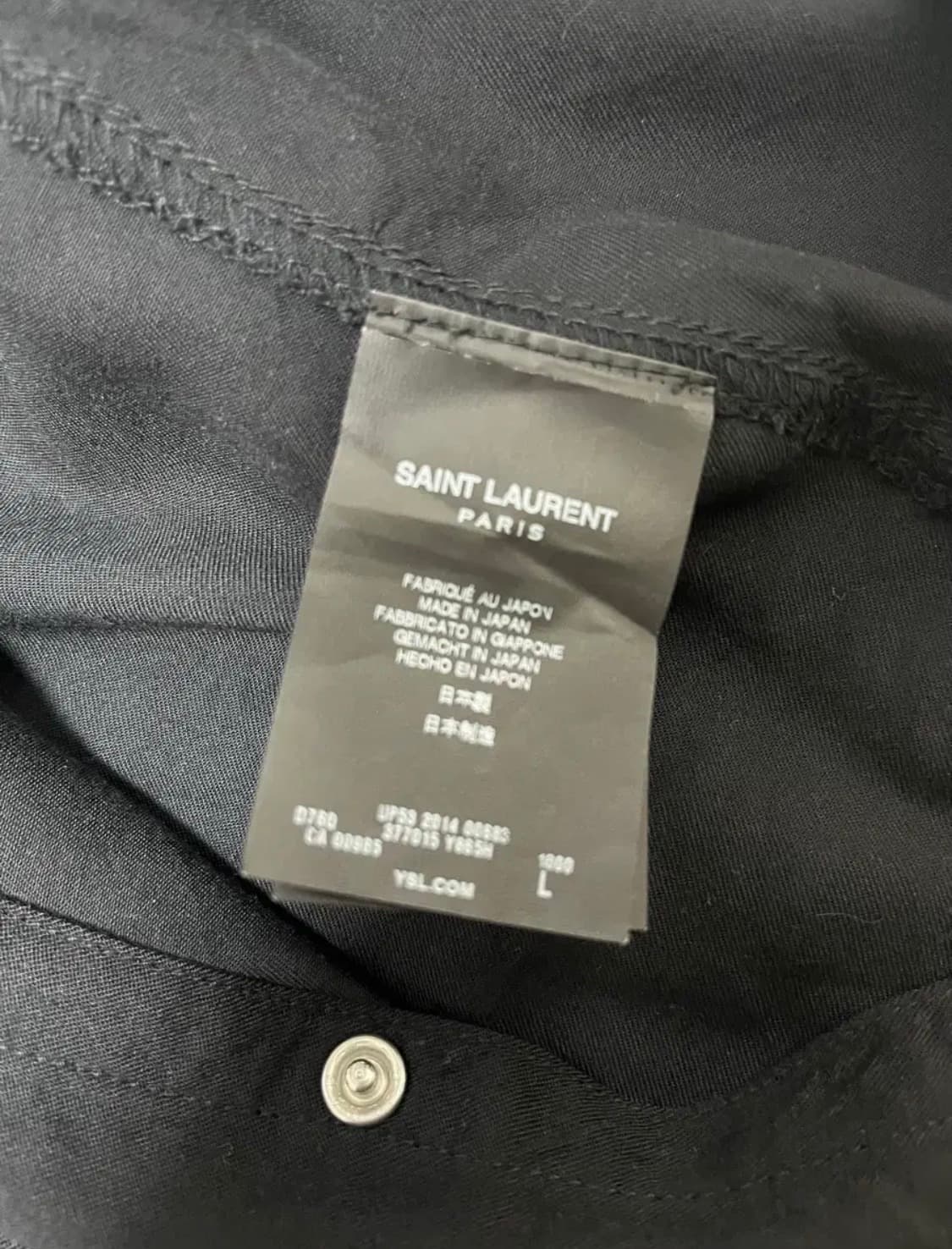 Saint laurent 15ss 웨스턴 스터드 셔츠 상품이미지4