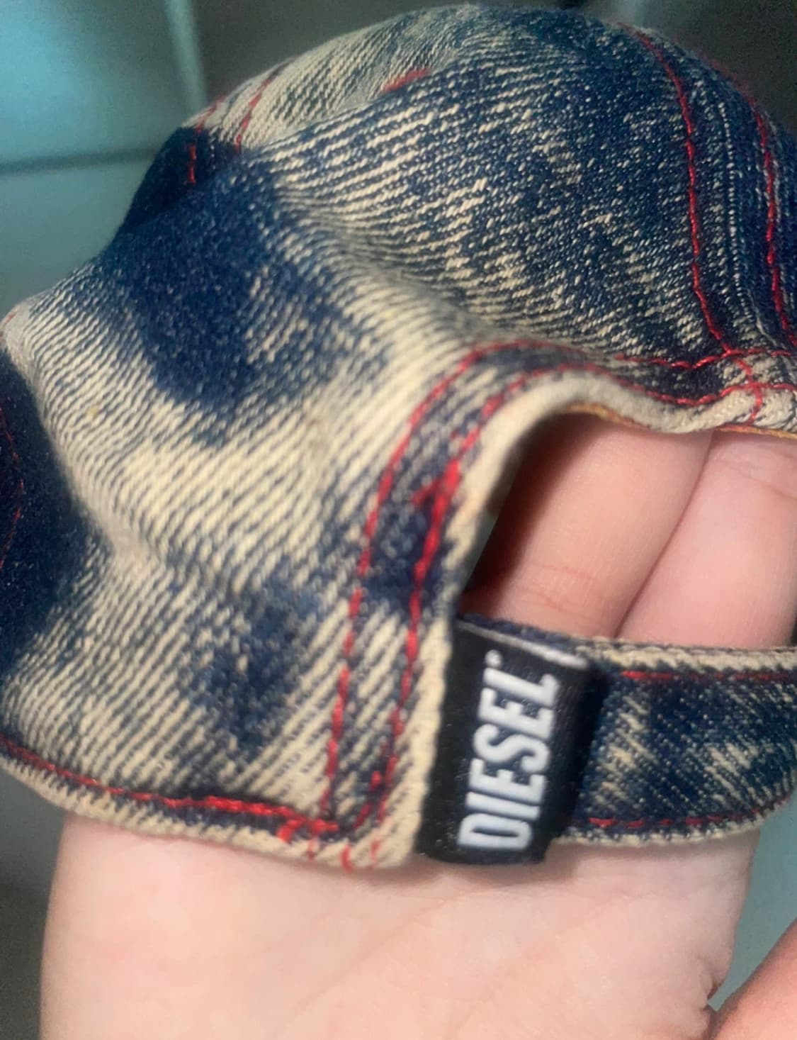 Diesel 디젤 세이몬 데님 볼캡 02사이즈 상품이미지3