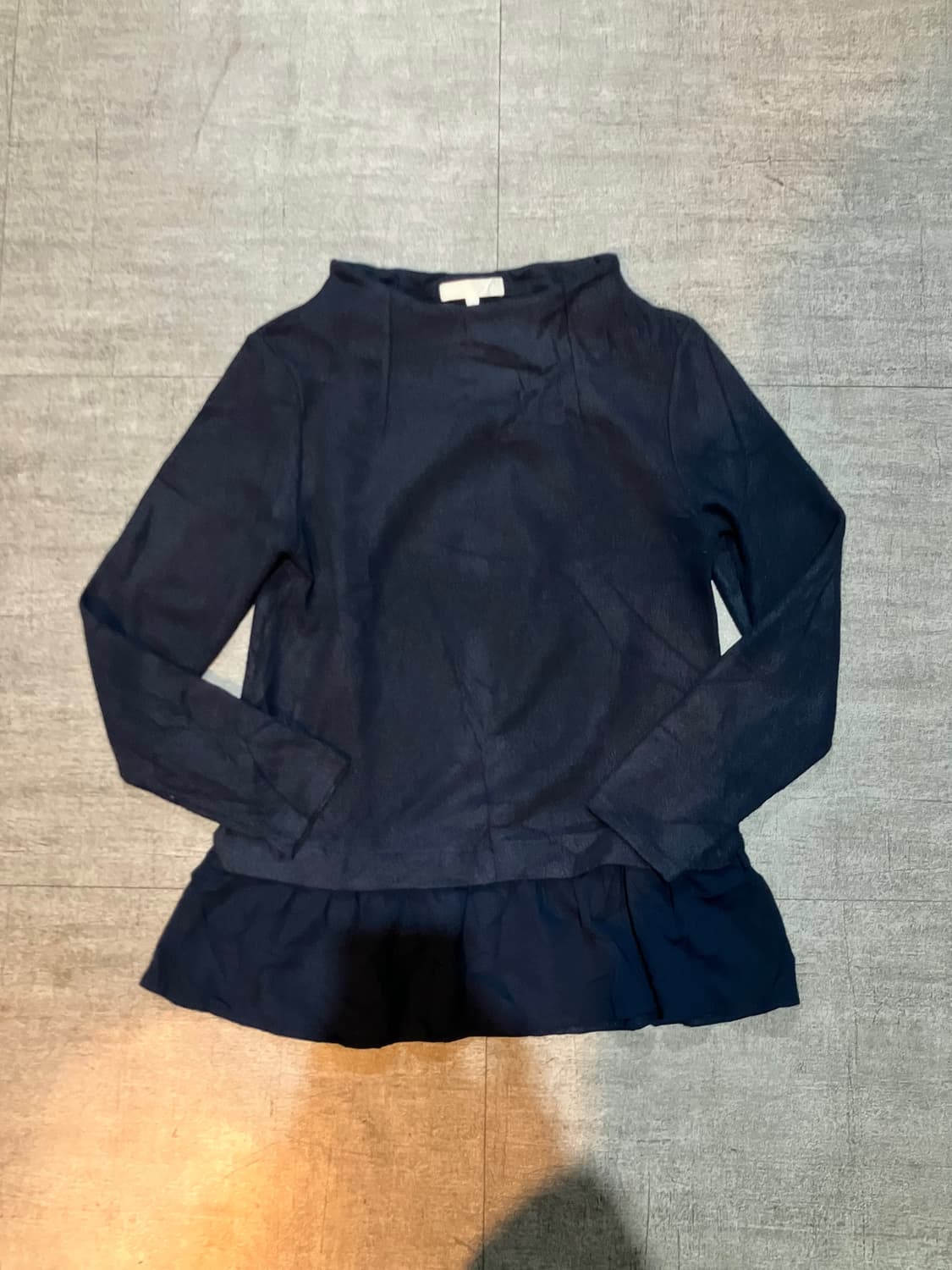 일본 Grove 그로브 하구미모리걸 레이어드 퍼퓰럼티셔츠 상품이미지1