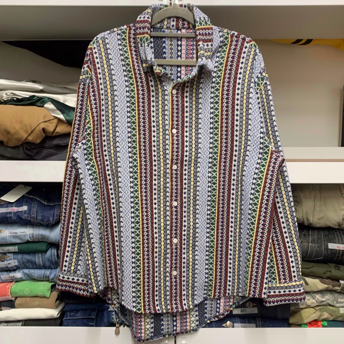[M] VTG 나바호 패턴 셔츠 상품이미지2