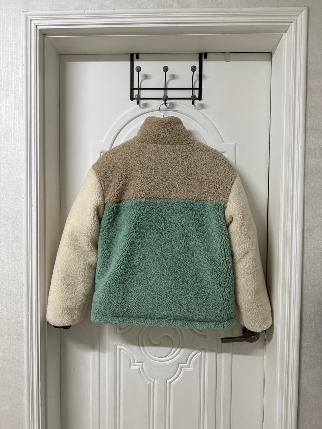 95사이즈 남성 콜롬비아 리버시블 구스다운 패딩 뽀글이  상품이미지7