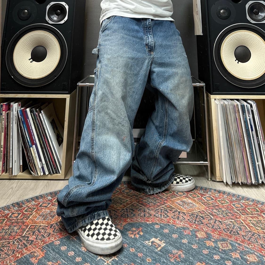 칼하트 OG 가죽탭 카펜터팬츠 상품이미지2